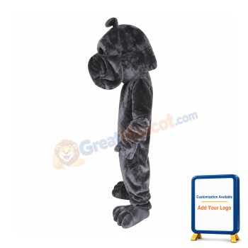 Black SharPei Mascot Costume Dog Costume for Adult
