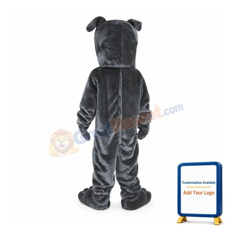 Black SharPei Mascot Costume Dog Costume for Adult