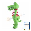 Green Cute Crocodile Mascot Costume Alligator Costume for Adult