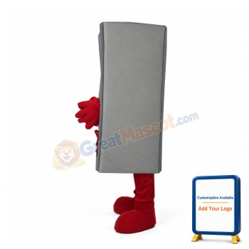 Gray Matress Mascot Costume Halloween Costume for Adult