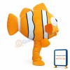 Beautiful Gold Fish Mascot Costume