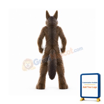 Fierce Wolf Mascot Costume