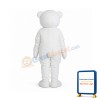White Polar Bear Mascot Adult Costume
