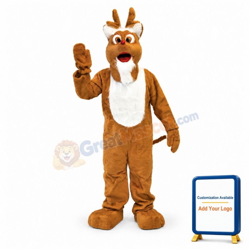 Lovely Reindeer Mascot Costume