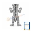 Black and White Tiger Mascot Costumes