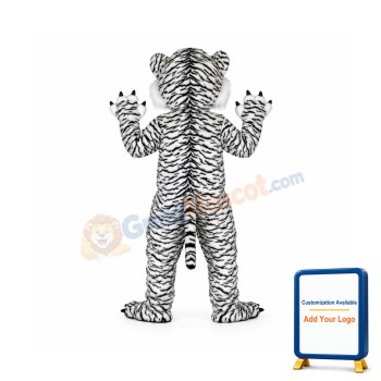 Black and White Tiger Mascot Costumes