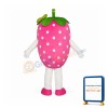 Pink Strawberry Fruit Mascot Costumes