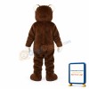Grentle Brown Teddy Bear Mascot Costume Animal Costume