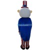 American Old Man Magician Mascot Costume