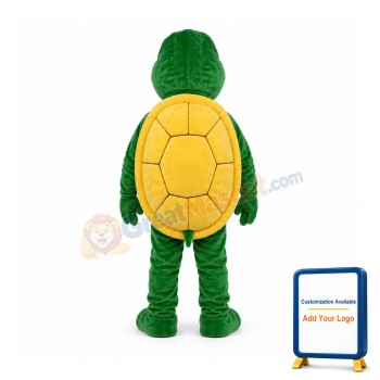 Plush Turtle Mascot Costume