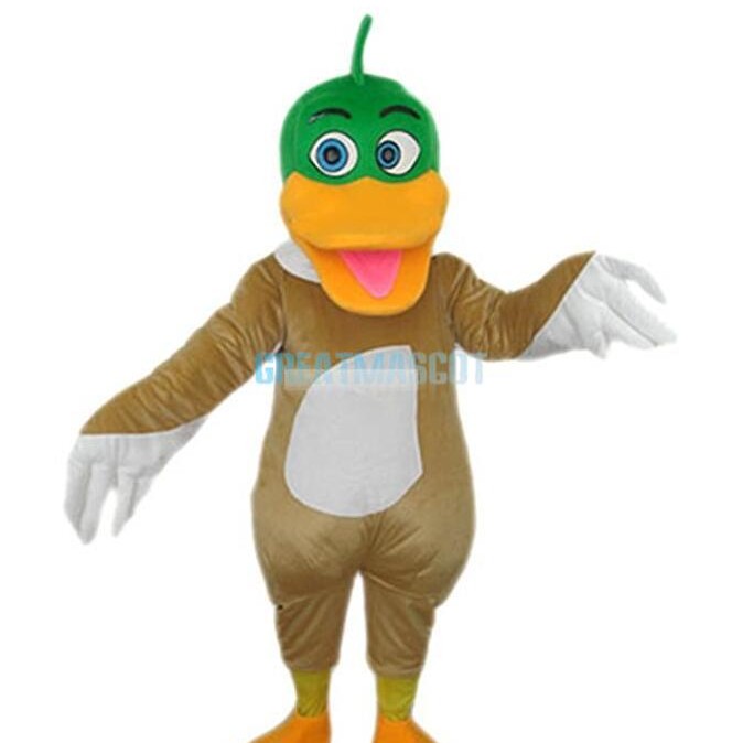 Mallard Duck Adult Mascot Costume