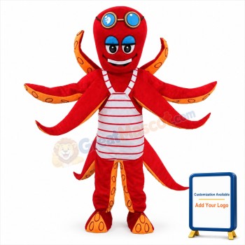 Octopus Adult Mascot Costume