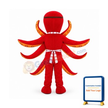 Octopus Adult Mascot Costume