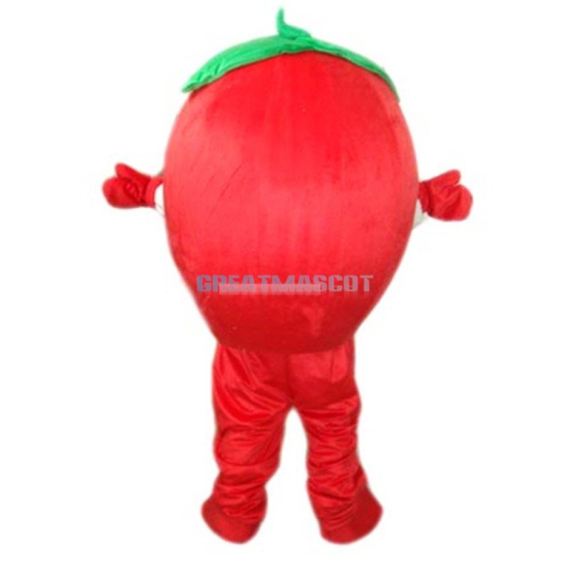 Red Apple Mascot Costume