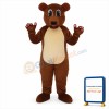 Grizzly Brown Bear Adult Mascot Costume