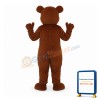 Grizzly Brown Bear Adult Mascot Costume