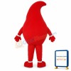 Red Water Drop Mascot Costume
