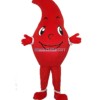 Red Water Drop Mascot Costume