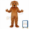 Golden Dog Adult Mascot Costume
