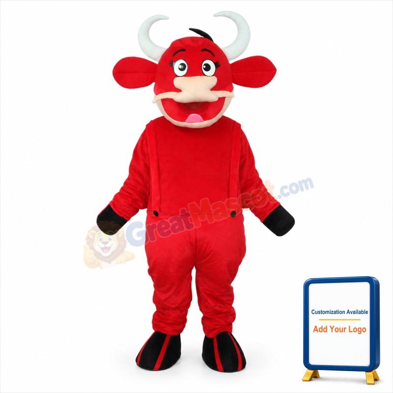 Bull Mascot Costume