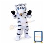 White Tiger Mascot Costume