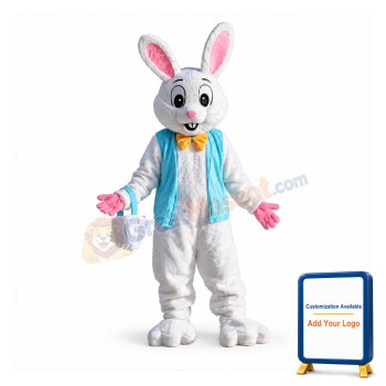 Deluxe Plush Easter Bunny Mascot Costume