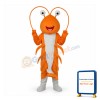 Shrimp/Prawn Adult Mascot Costume