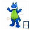Blue Dragon Mascot Costume