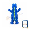 Blue Dragon Mascot Costume