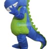 Blue Dragon Mascot Costume