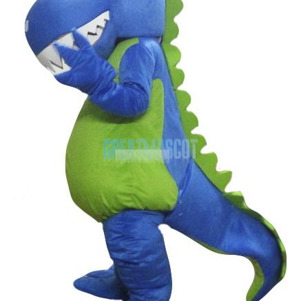 Blue Dragon Mascot Costume
