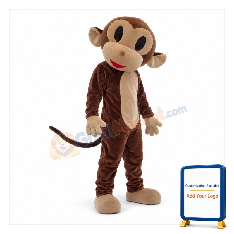 New Monkey Mascot Costume