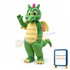 Green Dragon Mascot Costume