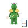 Green Dragon Mascot Costume