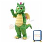 Green Dragon Mascot Costume