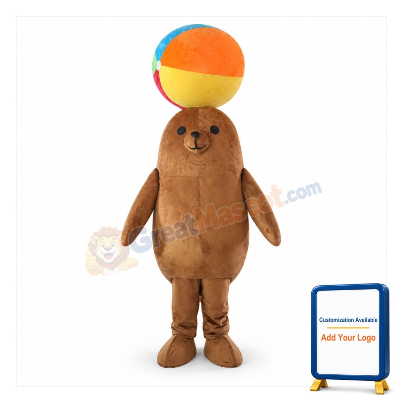 Sea Lion Mascot Costume