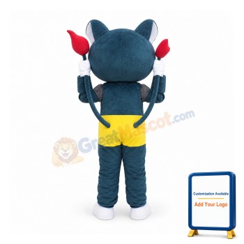 Youkai Watch Jibanyan Blue Cat Mascot Costume