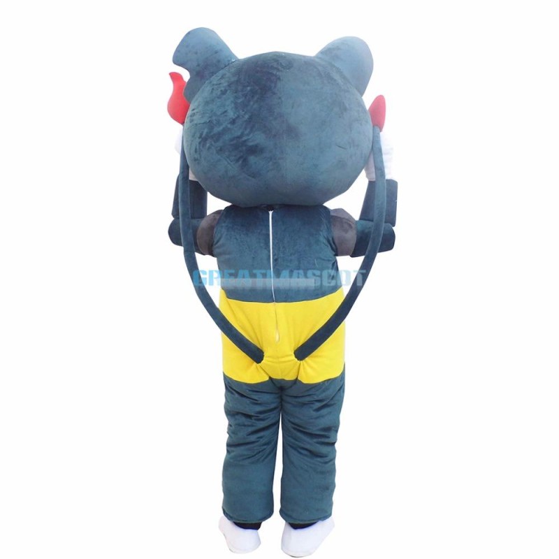 Youkai Watch Jibanyan Blue Cat Mascot Costume
