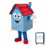 Blue House Mascot Costume