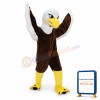 Brwon Eagle Mascot Costume