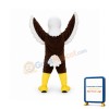 Brwon Eagle Mascot Costume