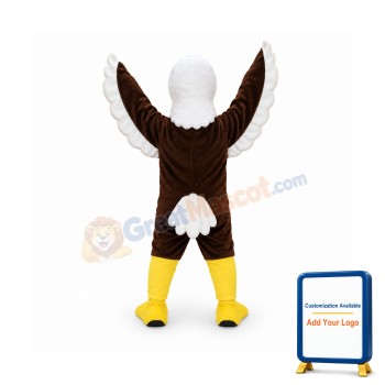 Brwon Eagle Mascot Costume