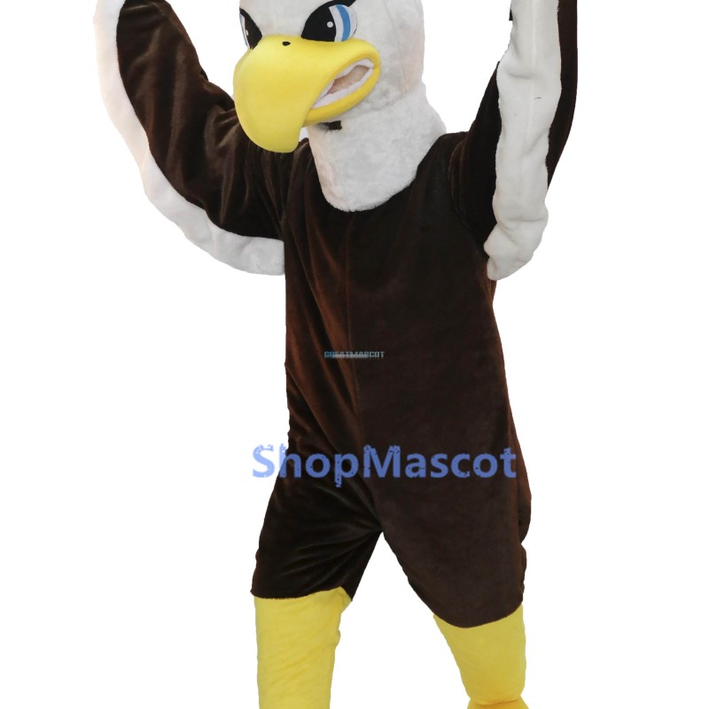 Brwon Eagle Mascot Costume