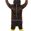 Brown Hawk Lightweight Mascot Costume