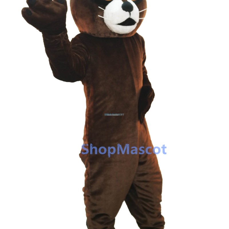 Brown Raccoon Lightweight Mascot Costume