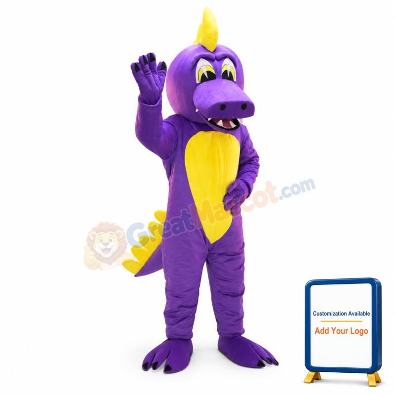 Dunkan Dragon Mascot Costume