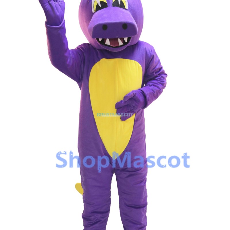 Dunkan Dragon Mascot Costume