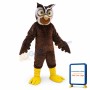 Brown Owl Mascot Costume