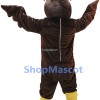 Brown Owl Mascot Costume