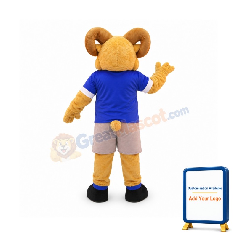 Cute Ram Mascot Costume